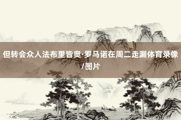 但转会众人法布里皆奥·罗马诺在周二走漏体育录像/图片