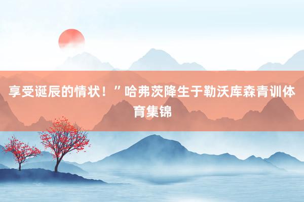 享受诞辰的情状！”哈弗茨降生于勒沃库森青训体育集锦