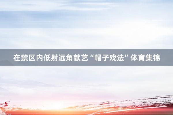 在禁区内低射远角献艺“帽子戏法”体育集锦